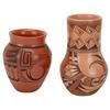 Image 1 : Two signed Hopi-Tewa Pottery Vessels