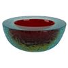 Image 1 : MCM Barbini Murano Crackle Glass Geode Bowl- Italy