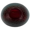 Image 6 : MCM Barbini Murano Crackle Glass Geode Bowl- Italy