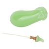 Image 2 : Jade Peking Glass Eggplant Shaped Snuff Bottle