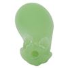 Image 6 : Jade Peking Glass Eggplant Shaped Snuff Bottle