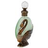 Image 3 : Art Nouveau Enameled Swan Perfume Bottle