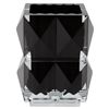 Image 6 : Baccarat Louxor Art Glass Pencil Cup, Black