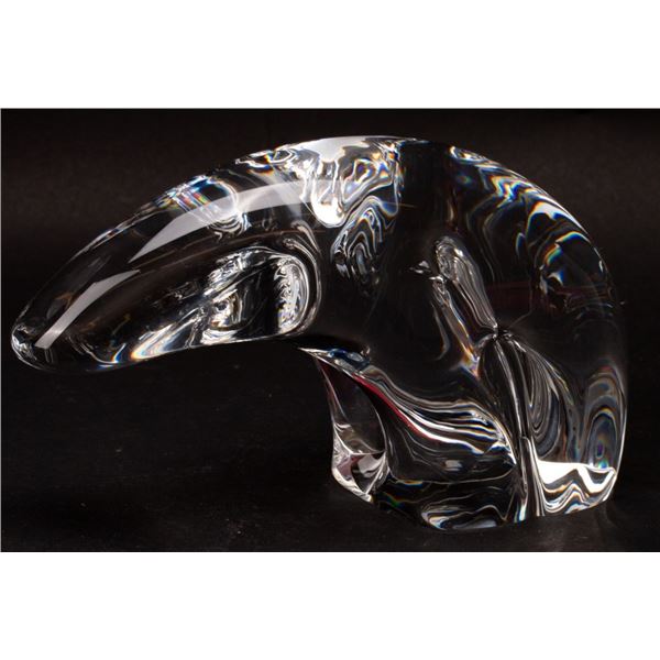 Steuben Art Glass Polar Bear