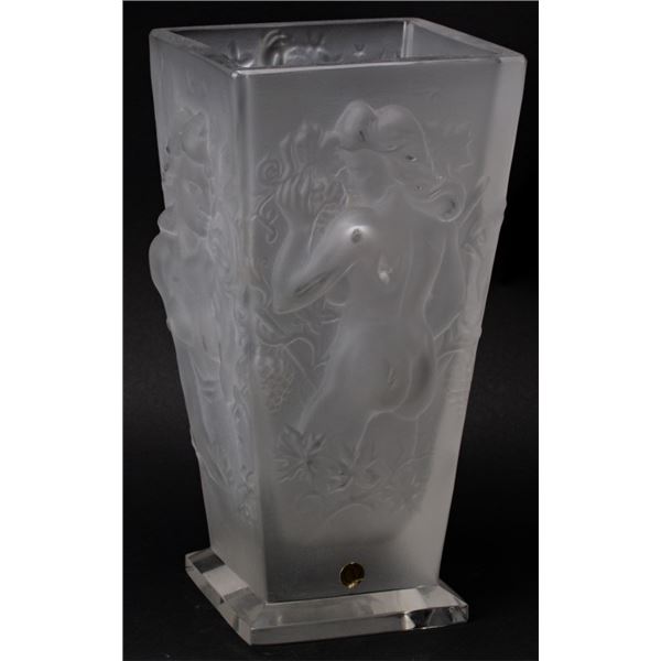 Four Seasons Nude Art Deco Vase