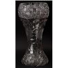 Image 3 : Lead Crystal Hand Cut Corset Vase