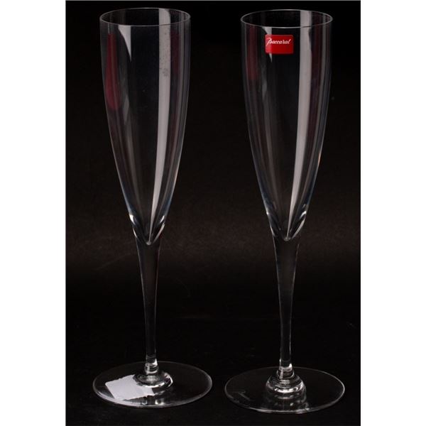 Pair of Baccarat Champane Flutes