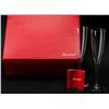 Image 2 : Pair of Baccarat Champane Flutes