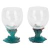 Image 1 : Pair Daum France "Bacchus" Goblets