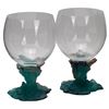 Image 3 : Pair Daum France "Bacchus" Goblets