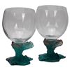 Image 7 : Pair Daum France "Bacchus" Goblets