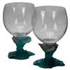 Image 8 : Pair Daum France "Bacchus" Goblets