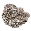 Image 1 : Signed Sterling Silver Figural Owl Figurine