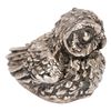 Image 3 : Signed Sterling Silver Figural Owl Figurine