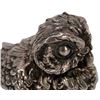 Image 5 : Signed Sterling Silver Figural Owl Figurine