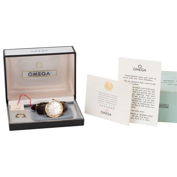Omega Automatic Seamaster De Ville 14K GF Watch