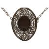 Image 4 : Middle Eastern Silver Plate Filigree Parure
