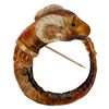 Image 1 : Original by Robert Enamel Ram Aries Brooch
