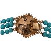 Image 3 : Bijoux Casio Italy Turquoise Glass Necklace