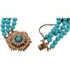 Image 4 : Bijoux Casio Italy Turquoise Glass Necklace