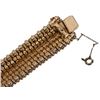 Image 5 : Signed Ciner Caviar Bubble Gold Tone Cuff Bracelet