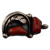 Image 4 : Native American Sterling Red Coral Jewelry Lot