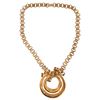 Image 2 : Signed Coro Bow Pendant Book Chain Necklace