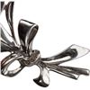 Image 4 : Sterling Blue Glass Gemstone Floral Bouquet Pin