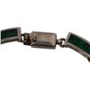 Image 6 : Taxco Mexico Sterling & Inlaid Malachite Necklace