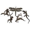Image 1 : Silver & Marcasite Figural Animal Brooch Lot