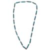 Image 2 : Chinese Gilt Silver Blue Enamel Bead Necklace