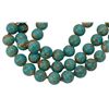 Image 3 : Turquoise Stone Hand-Knotted Bead Necklace