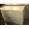 Image 1 : Metal 2 Drawer Filing Cabinet