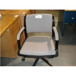 Beige Cloth Office Chair