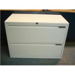 Metal 2 Drawer Filing Cabinet