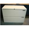 Image 1 : Metal 2 Drawer Filing Cabinet