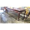 Image 2 : SOLID MAHOGANY GIBBARD COFFEE TABLE 48" X 20.5" X 16"