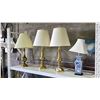 Image 1 : 4 ASSORTED TABLE LAMPS
