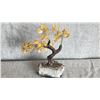 Image 2 : CITRINE BONSAI TREE 8" LISTED RETAIL $800