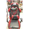 Image 2 : CLUTCH RIOT GAMES GAMING CHAIR WITH NECKREST CUSHION & LUMBAR PILLOW (1 WHEEL MISSING)