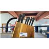 Image 1 : THYME & TABLE KNIFE BLOCK SET