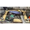 Image 2 : SHELF OF ASSORTED ITEMS INCLUDING; BUCKET HEATER, 4 WHEEL DOLLY, BLACK & DECKER BATTERY CHARGER,