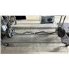 Image 1 : CURL BAR WITH 6 5LBS PLATES, 2 2.5LBS PLATES & BAR CLAMPS