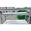 Image 2 : 4 TIER ADJUSTABLE METAL ROLLING RACK
