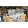 Image 1 : BETTER HOMES & GARDENS BROOKBURY SECTIONAL SET (MAY BE MISSING SOME HARDWARE)