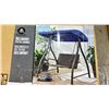 Image 1 : HOMETRENDS BELMONT PATIO SWING (MAY BE MISSING SOME HARDWARE)