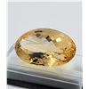 Image 3 : 75.60 CT CERTIFIED MADEIRA CITRINE GEMSTONE ($9,260 APPRAISAL)