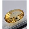 Image 4 : 75.60 CT CERTIFIED MADEIRA CITRINE GEMSTONE ($9,260 APPRAISAL)