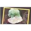 Image 2 : ELEPHANT AVENTURINE QUARTZ ART DISPLAY LISTED RETAIL $700