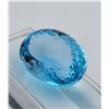 Image 4 : 52.64 CT CERTIFIED ROYAL BLUE TOPAZ GEMSTONE ($13,000 APPRAISAL)